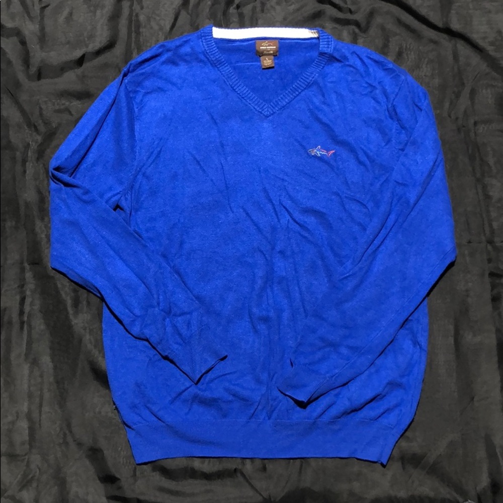 Greg Norman v neck sweater